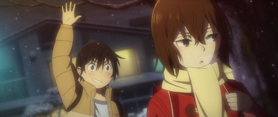 My First anime review : Erased (Boku dake ga inai machi) – Random