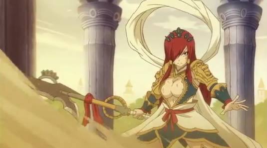 Erza's Nakagami, anime armor, Fairy Tail