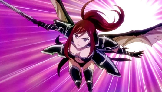 Erza fairy tail anime armor