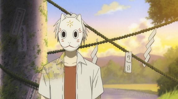 kitsune mask hotarubi no mori e gin