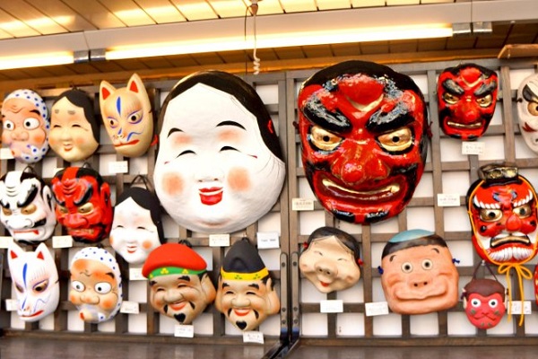 japanese festival mask