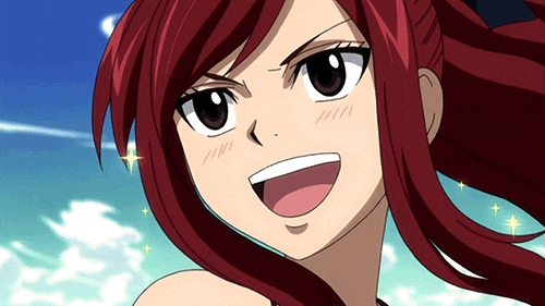 Hot Fairy Tail Girls - Erza gif
