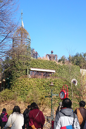 Entrance at studio ghibli museum mitaka