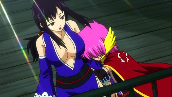 [Fairy Tail] Meredy, Ultear - Hugging