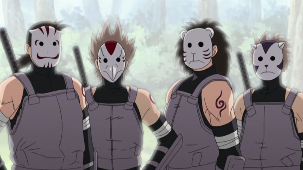 anime masks naruto shippuuden