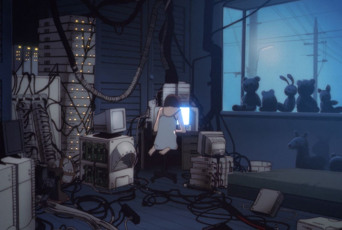 Lain Iwakura, Serial Experiments Lain, Film Noir