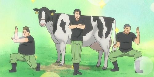 Holstein Club, Gin no Saji, Anime Club