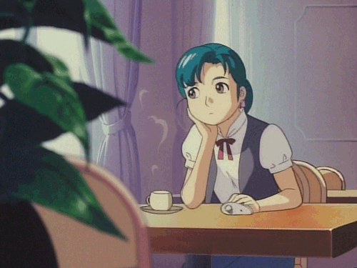 Alpha Hatsuseno Yokohama Kaidashi Kikou аниме девушка с зелеными волосами