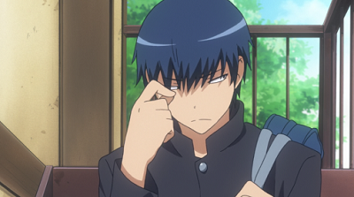 Ryuuji from Toradora is a handsome husbando!