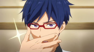 Rei from Free!! is a handsome anime husbando!