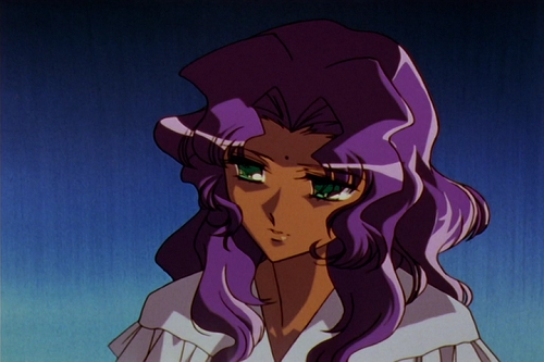 Shoujo Kakumei Utena! Dark-skinned anime characters, Anthy Himemiya