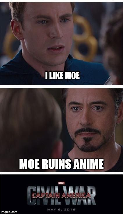 Moe war moe meme