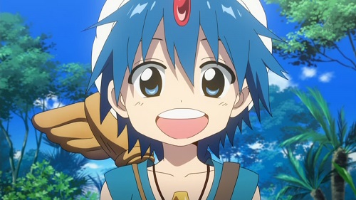 Aladdin anime kids Magi