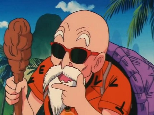 Anime Teacher, Muten-Roshi, Dragon Ball