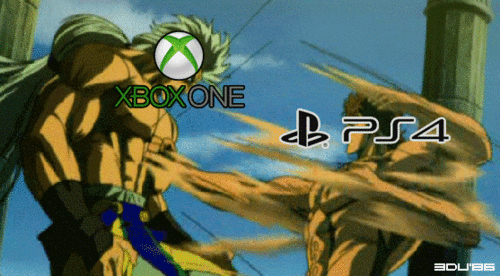 PS4 vs XBOX anime