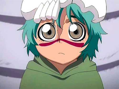 Nelliel Tu Odershvank Bleach anime girl with green hair