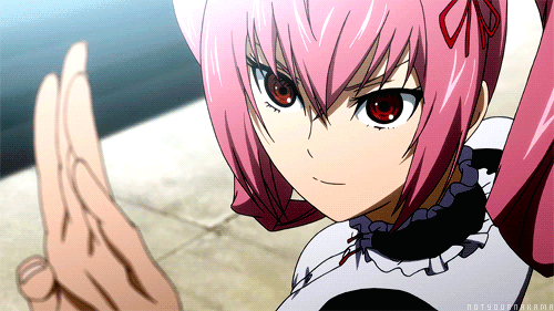 Rumiho Akiha Steins;Gate anime girl with pink hair