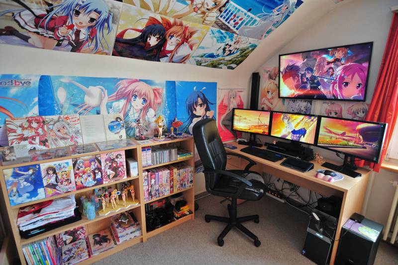 Top 15 Incredibly Cool Otaku Rooms Around The World Myanimelist Net