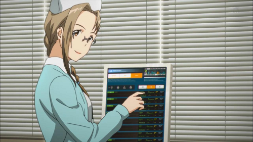 Sword Art Online II! anime nurse characters, Aki Natsuki