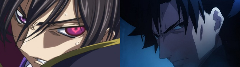 Code Geass Fate/Zero anime eye