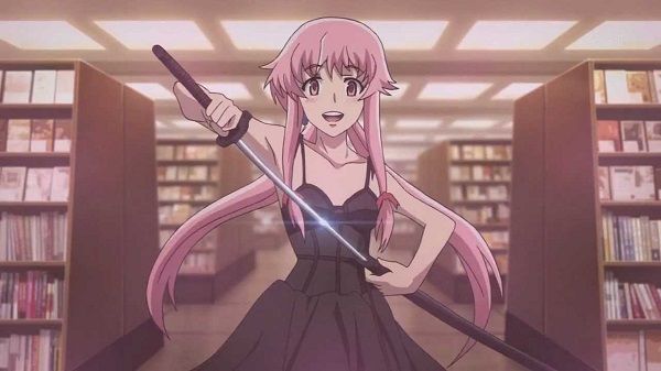 Deadliest Anime Killer Characters Mirai Nikki 