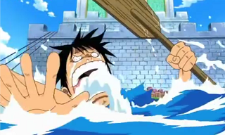 One Piece Devil Fruit Luffy Drowning