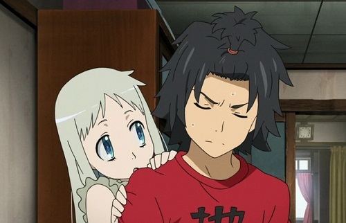 Anohana romance anime