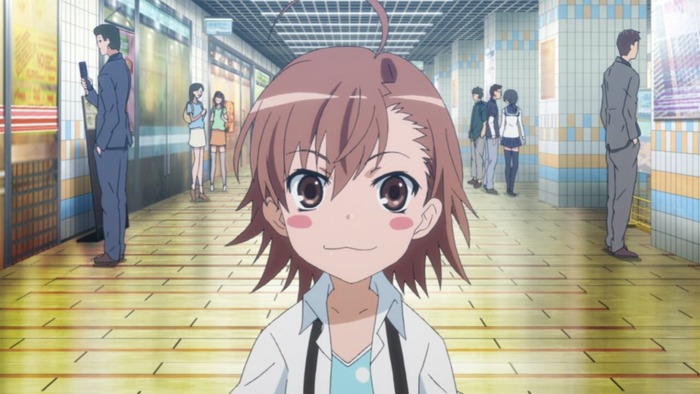 Last Order from Toaru Kagaku no Railgun has great Anime Ahoge