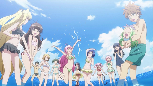 obligatory beach episode anime