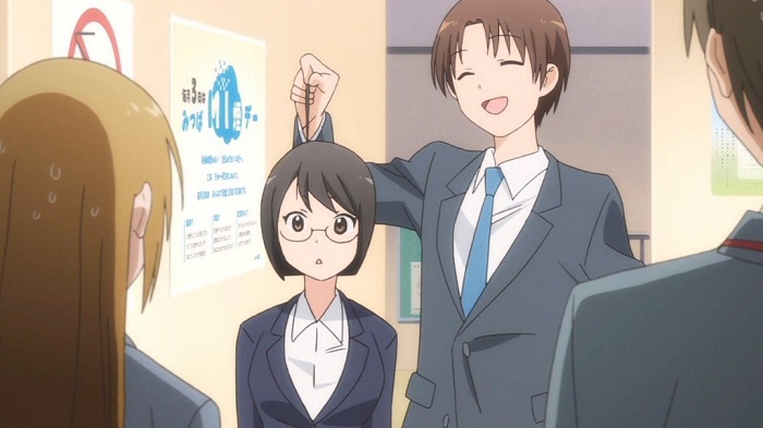 Lucy Yamagami from Servant x Service has great Anime Ahoge