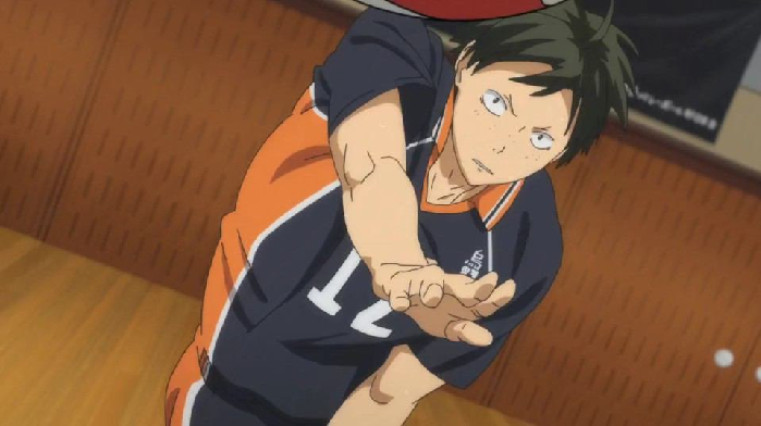 Yamaguchi from Haikyuu!! has great Anime Ahoge