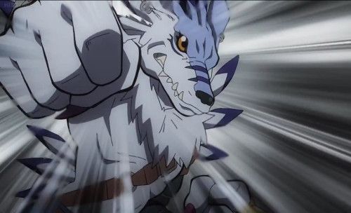 Digimon Adventure tri. 1 Weregarurumon Kaiser Knuckle anime wolf anime wolves