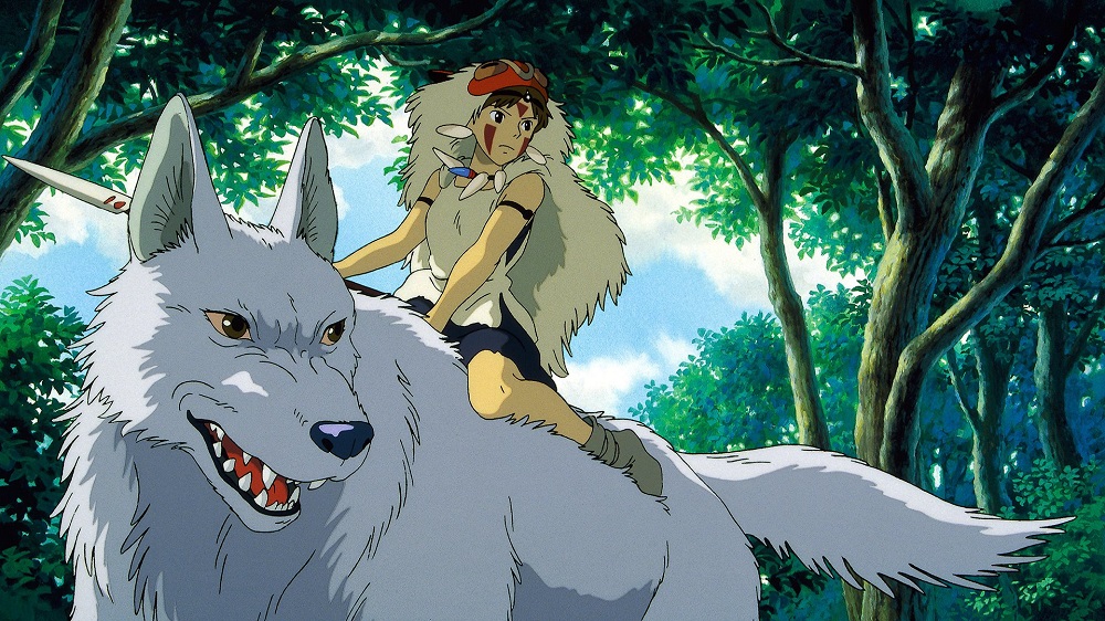 Mononoke Hime anime wolf anime wolves