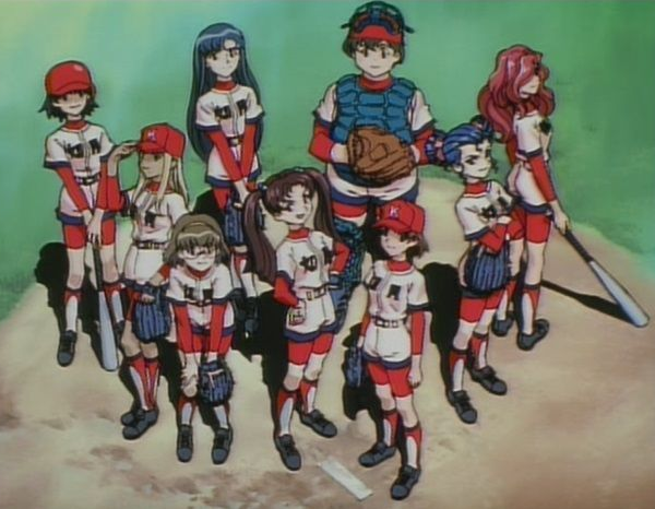 Princess 9 baseball anime