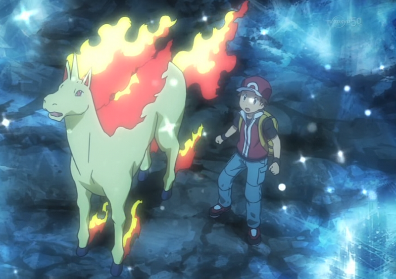 Rapidash Pokemon anime horse