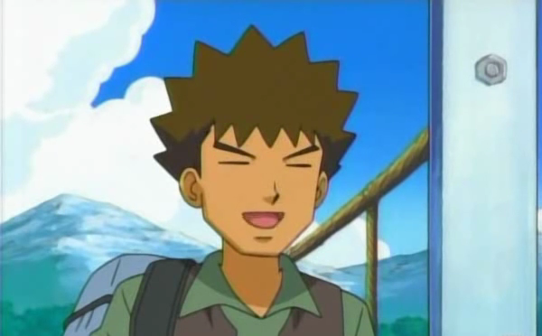 15 Anime Characters with Eyes Always Shut - Brock (Pokemon)