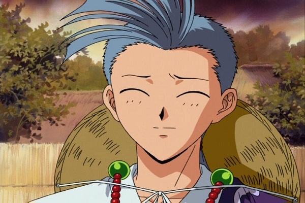 15 Anime Characters with Eyes Always Shut - Chichiri (Fushigi Yuugi)