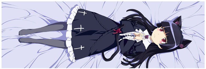 Kuroneko dakimakura