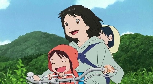 Hana Ookami Kodomo no Ame to Yuki anime mother