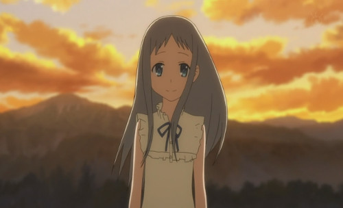 Ano Hi Mita Hana no Namae wo Bokutachi wa Mada Shiranai (anohana: The Flower We Saw That Day) Menma cute anime ghost girls