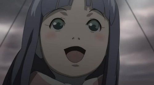 Pino from Ergo Proxy has a cute anime smile!