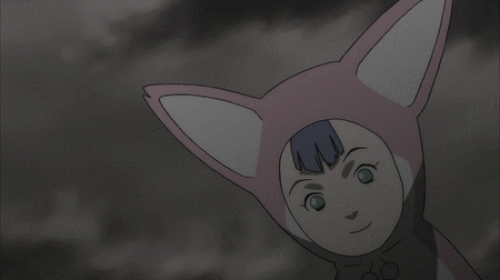 Pino from Ergo Proxy has a cute anime smile!