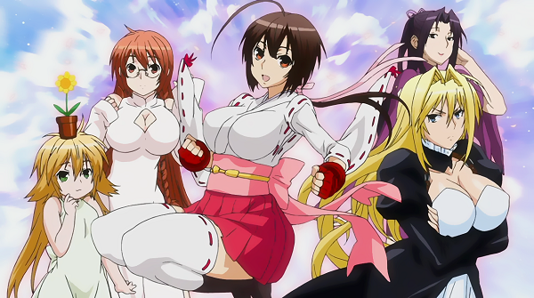 The Sekirei girls