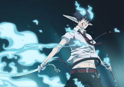 Ao no Exorcist, Rin Okumura