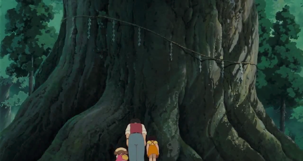 My Neighbor Totoro, sacred tree