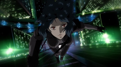 Motoko Kusanagi Ghost in the Shell anime warrior girl