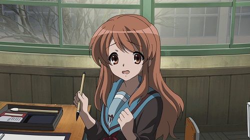 Mikuru Asahina from Suzumiya Haruhi no Yuuutsu is a popular anime dojikko!