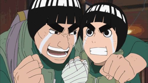 15 Anime Characters with Big Eyebrows - Rock Lee - Might Guy - Naruto