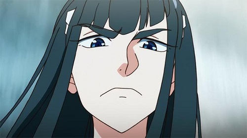 15 Anime Characters with Big Eyebrows - Satsuki Kiryuin – Kill la Kill