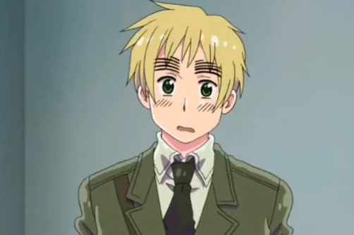 15 Anime Characters with Big Eyebrows - England - Hetalia